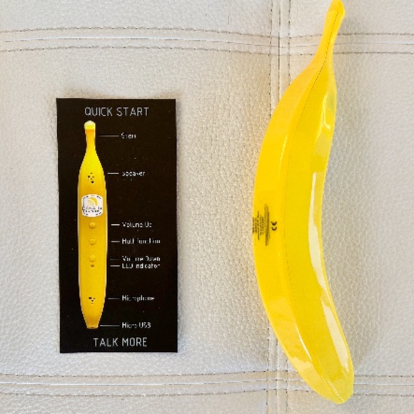 NIB🍌Banana Phone Bluetooth Handset -- works w/iPhone and Android Mobile Devices - Picture 13 of 15